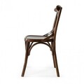 Scaun, Fairfax, Albero20, 42x89x45 cm, Lemn , Maro