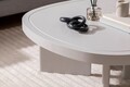 Masuta de cafea, Hanah Home, Cream, Gri
