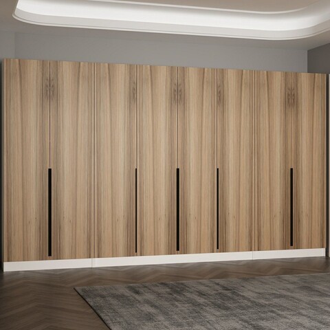 Cuier de perete, Minerva, Noah, 360x210x35 cm, PAL, Maro