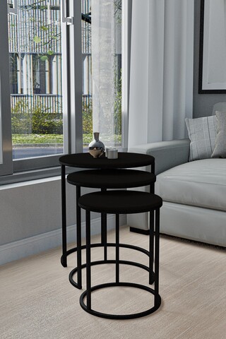 Masute, Mirosa, Lisa, MDF , Negru