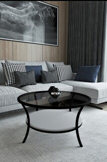 75x45x75 cm, Fumuriu;Alb