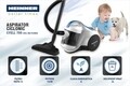 Aspirator fara sac Cyell, Heinner, 700 W, alb/albastru