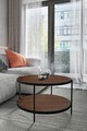 Masuta de cafea, Mirosa, Bella, 73x45x73 cm, MDF , Maro