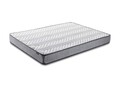 Saltea de pat, Niron, Silver 90x190 cm Single Size Firm Mattress, Husă: țesătură jacquard, Alb/Gri