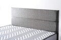 Saltea de pat, Niron, Silver 90x190 cm Single Size Firm Mattress, Husă: țesătură jacquard, Alb/Gri