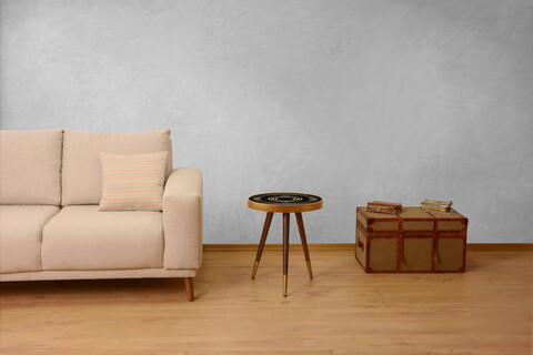 Baza de pat de o persoană, Niron, Luna Single, Bej