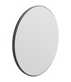 Oglinda decorativa, Siam, Ozze, 60x60x2 cm, MDF , Negru