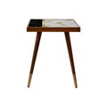 Oglinda decorativa, Siam, Ozze, 60x60x2 cm, MDF , Negru