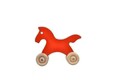 Jucarie pentru landou/carucior, Hanah Home, Horse, 10x10x5 cm, Rosu