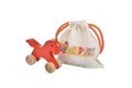 Jucarie pentru landou/carucior, Hanah Home, Horse, 10x10x5 cm, Rosu