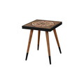 Jucarie pentru landou/carucior, Hanah Home, Mini Truck, 9x6.5x5 cm, Portocaliu