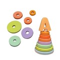 Jucarie pentru landou/carucior, Hanah Home, Toddler, 12.5x12.5x15 cm, Multicolor