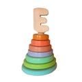 Jucarie pentru landou/carucior, Hanah Home, Toddler, 12.5x12.5x15 cm, Multicolor