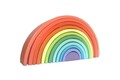 Jucarie pentru landou/carucior, Hanah Home, Pastel Rainbow, 40x20x7 cm, Multicolor