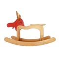 Jucarie pentru landou/carucior, Hanah Home, Deer, 33x60x82 cm, Nuc / Roșu
