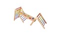 Jucarie pentru landou/carucior, Hanah Home, Stairs Parkour, Multicolor