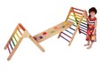Jucarie pentru landou/carucior, Hanah Home, Stairs Parkour, Multicolor