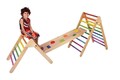 Jucarie pentru landou/carucior, Hanah Home, Stairs Parkour, Multicolor