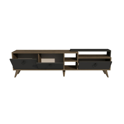 Set scaune 2 piese, Beckley, Rubi, MDF , Galben/Negru