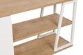 Set scaun de bar (2 bucăți), Hanah Home, Rubi, Galben/Negru