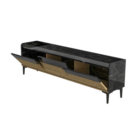Set scaune  de bar 4 piese, Beckley, Rubi, PAL, Crem/Negru
