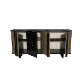 80x80x40 cm, Maro;Negru