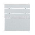 Tablie de pat, Comforty, Fuga 100, 100x100x3 cm, PAL, Alb