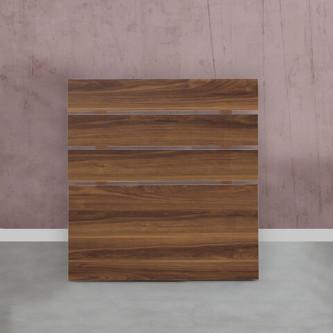 Tablie de pat, Comforty, Fuga 100, 100x100x3 cm, PAL, Maro