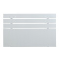 Tablie de pat, Comforty, Fuga 180, 180x100x3 cm, PAL, Alb