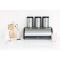 Cutie pentru paine, Brabantia, Roll Top, 44.8 x 17.5 cm, inox, argintiu