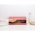 Cutie pentru paine, Brabantia, Roll Top, 44.5 x 17.30 cm, inox, roz
