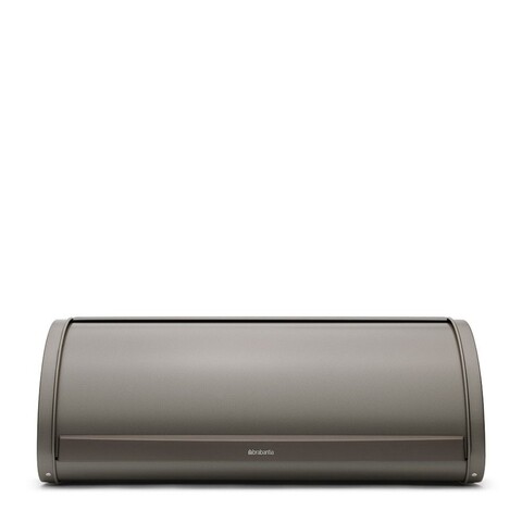 Cutie pentru paine, Brabantia, Roll Top, 44.8 x 17.5 cm, inox, gri