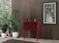 Dulap, Ephelia, Ada Dresser, 80x92x40 cm, MDF , Rosu