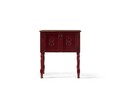 Dulap, Ephelia, Ada Dresser, 80x92x40 cm, MDF , Rosu