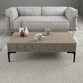 Masuta de cafea, Hommy Craft, Lyon 32, 105x32 cm, PAL, Atlas / Negru