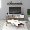 Set mobilier living, Hommy Craft, Valensiya 140, PAL, Nuc/Alb