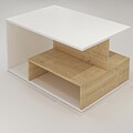 Masuta de cafea, Inarch, Vera, 90x48.6x60 cm, PAL, Stejar alb