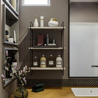 40x66x20 cm, Alb;Marmura