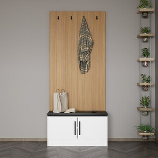 90x210x35 cm, Alb
