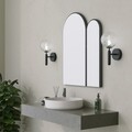 Oglinda decorativa, Neostill, Classe Mirror, MDF , Negru