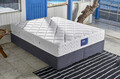 Saltea de pat, Niron, Blue 90x190 cm Single Size Luxury Firm Mattress, Coperta: Tesatura tricotata, Alb