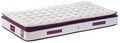 Saltea de pat, Niron, Purple 120x200 cm Single Size Padded Soft Mattress, Coperta: Tesatura tricotata, Alb/Mov