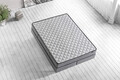 Saltea de pat, Niron, Diamond 180x200 cm Double Size Ultra Firm Mattress, Copertă: țesătură specială, Alb/Gri