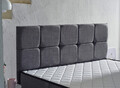 Saltea de pat, Niron, Diamond 180x200 cm Double Size Ultra Firm Mattress, Copertă: țesătură specială, Alb/Gri