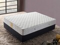 Saltea de pat, Niron, Spring 140x190 cm Double SizeMemory Foam andSpring Mattress, Husă: țesătură tricotată din bumbac, Alb