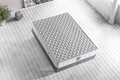 Saltea de pat, Niron, Serra 160x200 cm Double Size Ultra Firm Mattress, Coperta: Tesatura tricotata, Alb