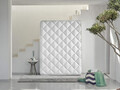 Saltea de pat, Niron, Daisy 180x200 cm Double Size Luxury Middle Mattress, Copertă: țesătură specială tricotată, Alb