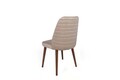 Set scaune 2 piese, Nmobb, Tutku-346 V2, Lemn, Crema/Nuca