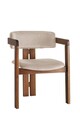 Scaun, Nmobb, CO, Lemn, Nuc / Bej