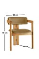 Scaun, Nmobb, CO, Lemn, Stejar / Taupe deschis